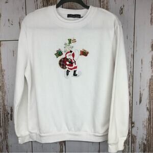 Cottage Street, Christmas Sweatshirt, Size Large. In excellent condition!